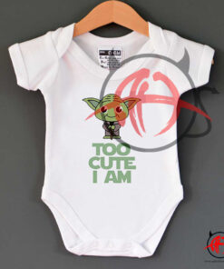 STAR WARS Cute Yoda Baby Onesie