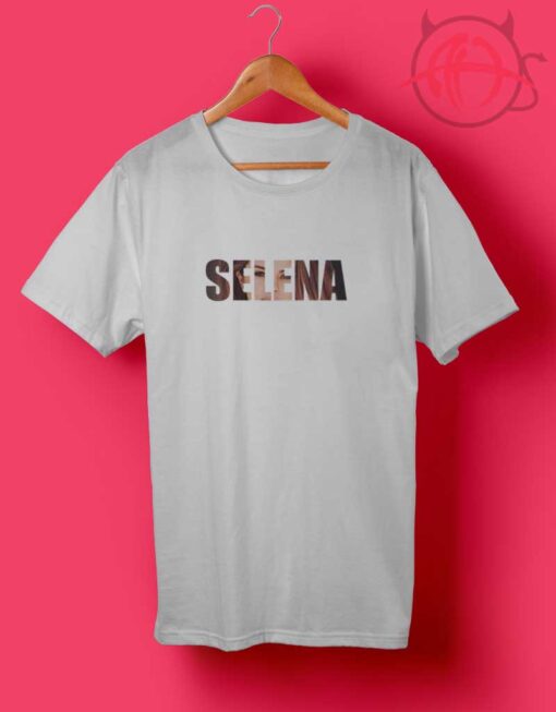 Selena Gomez Photo Art T Shirts
