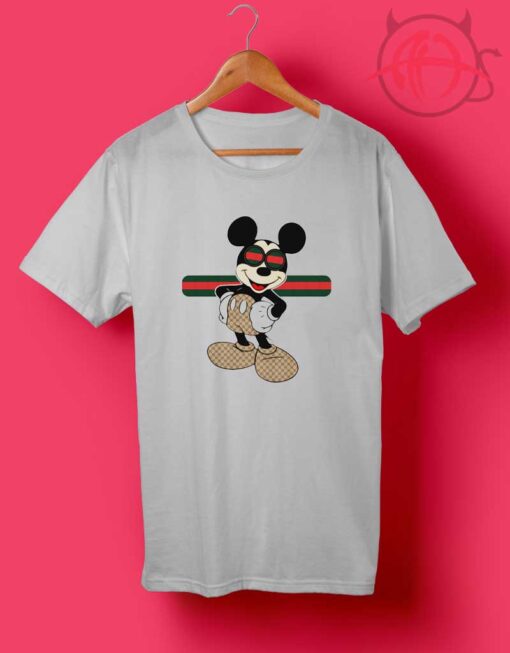 Stripe Happy Mickey Mouse