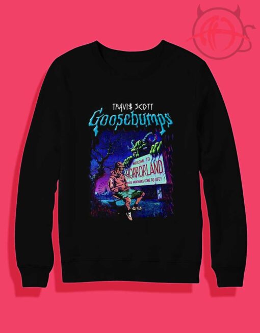 Travis Scott Goosebump Crewneck Sweatshirt