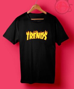 Cheap Custom Trends Flame T Shirts