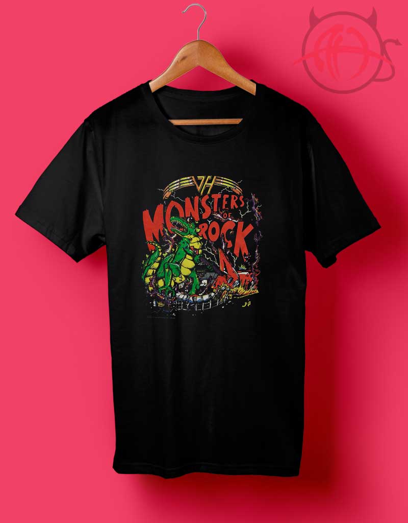 van halen monsters of rock t shirt