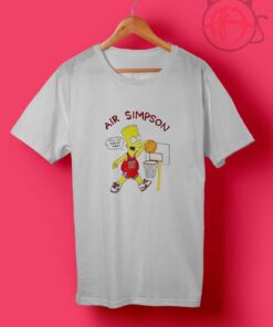 Air Bart Simpson T Shirt