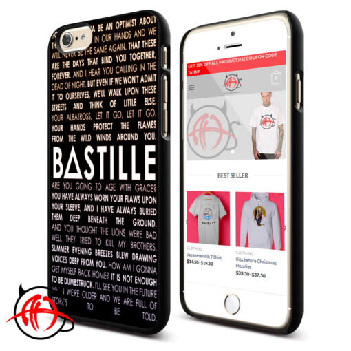 Bastille Lyrics Phone Cases Trend