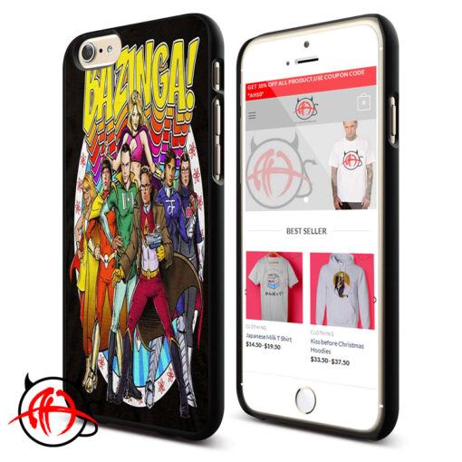 Bazinga Super Hero Phone Cases Trend