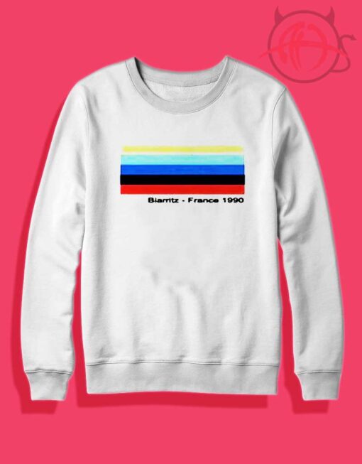 Biarritz France Surf News Sweatshirt