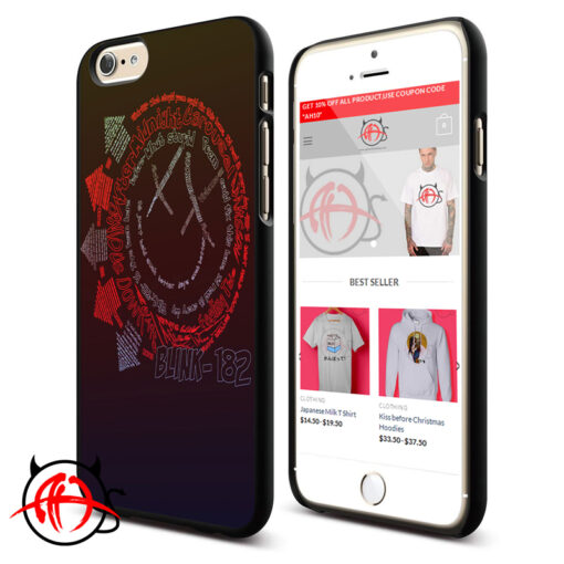 Blink 182 Typhography Quotes Phone Cases Trend
