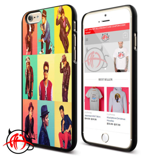 Bruno Mars Collage Phone Cases Trend