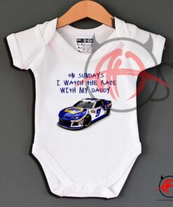 Chase Elliott Watch With Daddy 2018 Car Baby Onesie