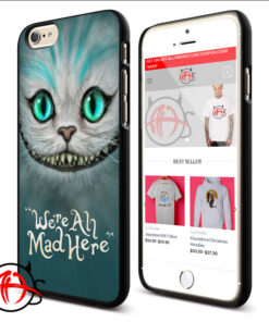 Cheshire Cat Smile Were All Mad Here Phone Cases Trend