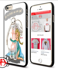 Elsa Frozen and Big Hero Baymax