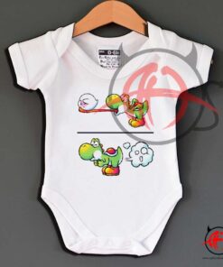 Farting Yoshi Baby Onesie