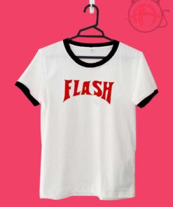 Flash Gordon Logo Ringer Tee