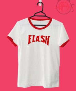 Flash Gordon Logo Ringer Tee