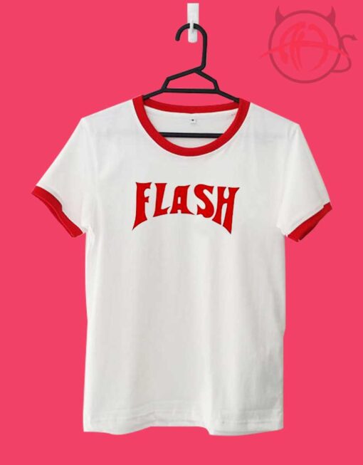 Flash Gordon Logo Ringer Tee