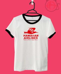 Hawaiian Airlines Ringer Tee