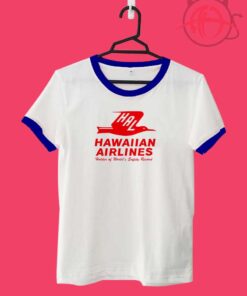 Hawaiian Airlines Ringer Tee