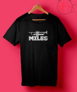 Miles Davis Trumpet Logo T Shirt