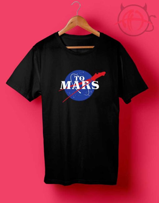Nasa To Mars Space T Shirts