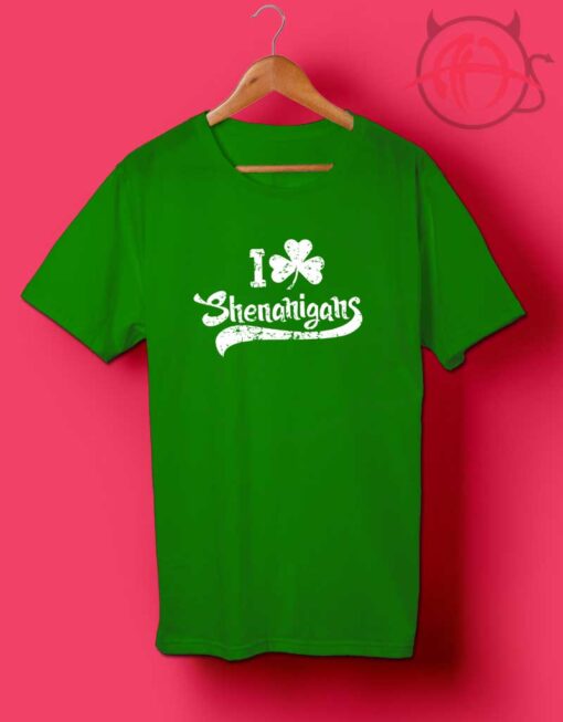 Shenanigans Saint Patricks Day T Shirts