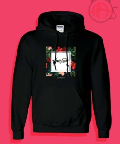 Cheap Custom Yours Truly Script Floral Box Hoodies