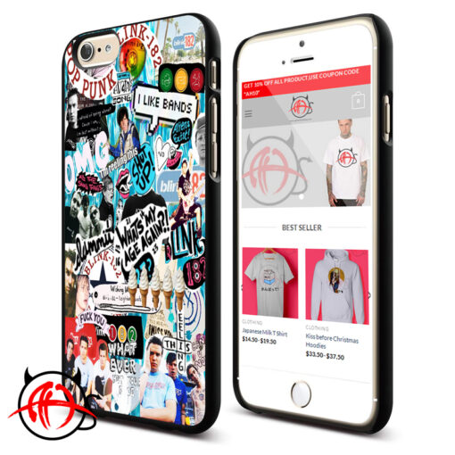 blink 182 collage