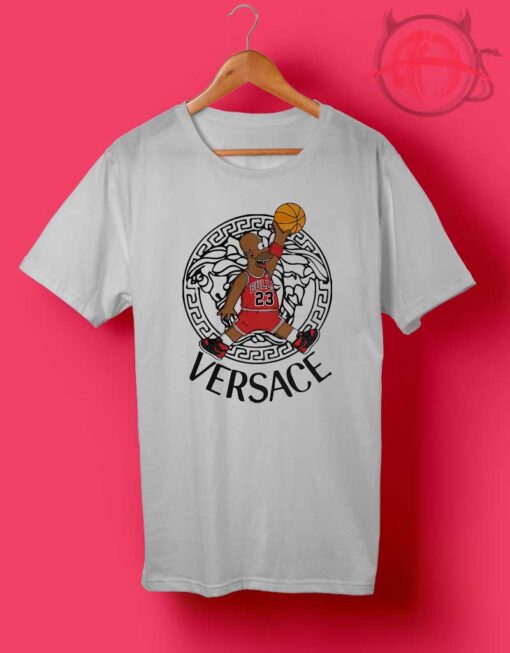 Homer Jordan Versace T Shirt