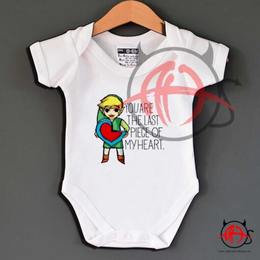 Legend Of Zelda The Last Piece Baby Onesie