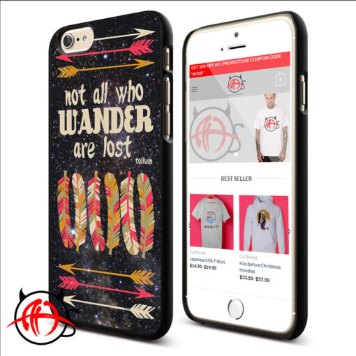 Not All Who Wander Are Lost Hobbit Quote Phone Cases Trend