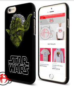 Star Wars Yoda Tiphography Phone Cases Trend