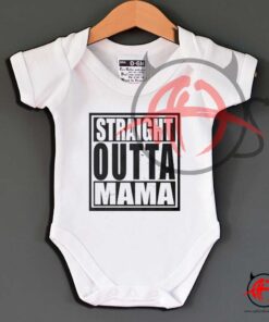 Straight Outta MAMA Baby Onesie