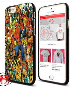Superhero All Character Collage Phone Cases Trend
