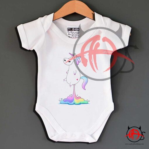 Unicorn Fart Baby Onesie