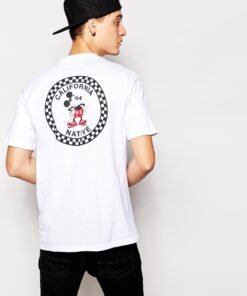 vans mickey t shirt