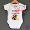 Washington Redskins Helmet Design Love To Watch With Daddy Baby Onesie