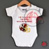 Washington Redskins Helmet Design Love To Watch With Mommy Baby Onesie