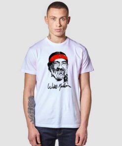 Willie Nelson Bandana Face T Shirt