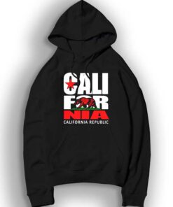 California Republic Bear Flag Hoodie