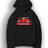 California VW Surfer Bear Hoodie