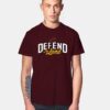 Cleveland Cavaliers Defend The Land T Shirt