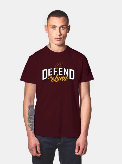 Cleveland Cavaliers Defend The Land T Shirt