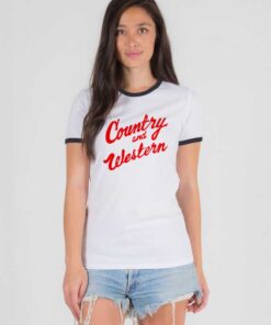 Country & Western Ringer Tee
