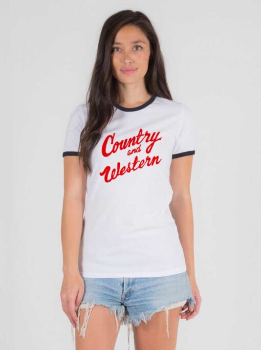 Country & Western Ringer Tee
