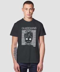 Groot Joy Division Guardian Of The Galaxy T Shirt