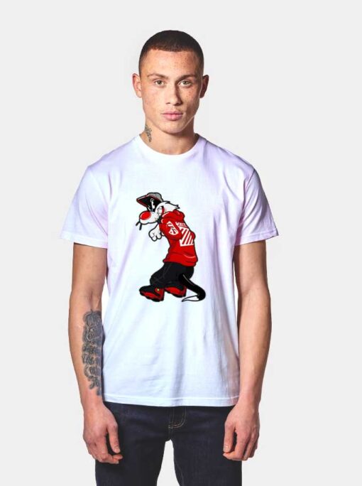 Hypebeast Sylvester OFF WHITE T Shirt