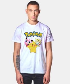 Jigglypuff Pikachu Pokemon T Shirt