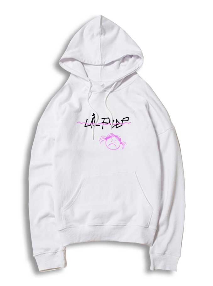 lil peep face hoodie