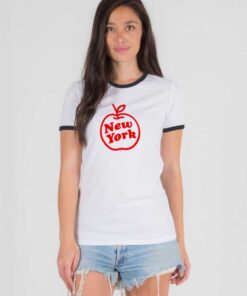 New York Apple Ringer Tee