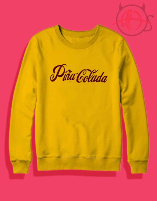 Pina Colada Inspired Coke Sweatshirt