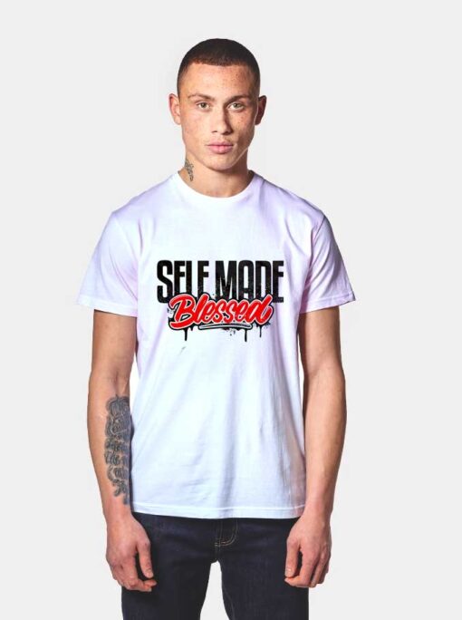 Self Made Blessed Sneaker T Shirt